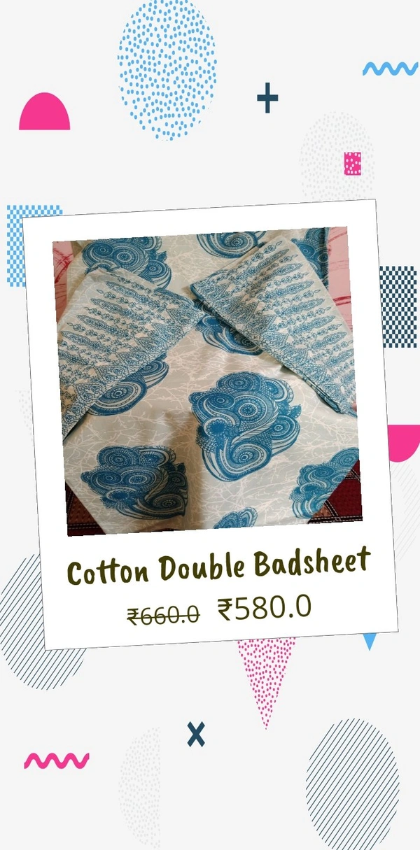 Heavy Cotton  - Blue, King size