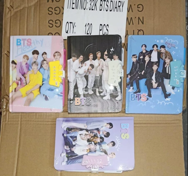 BTS LOCK PASSWORD DIARY 