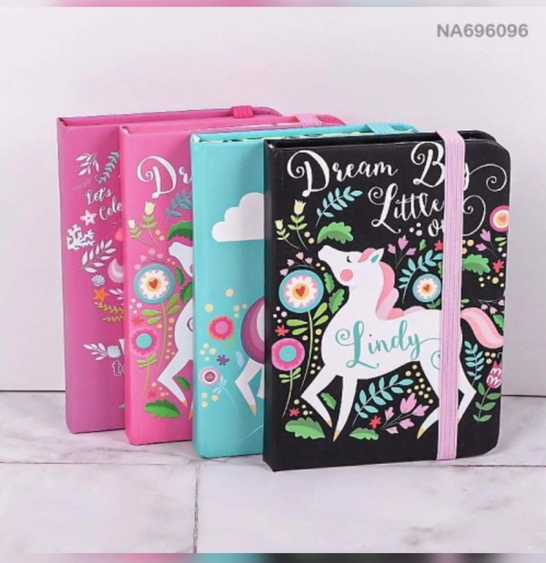FANCY DIARY A6 - Orchid White