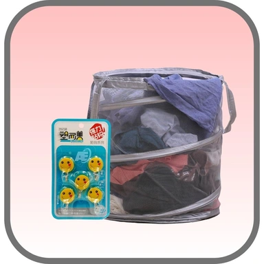 STICK HOOK AND LAUNDRY BAG