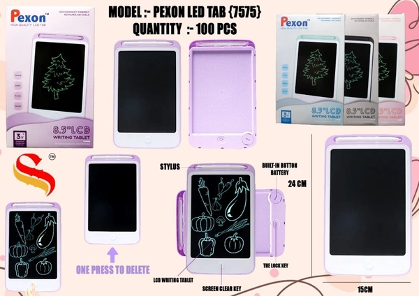 PEXON  KIDS LCDAND HANDLING CHARGESKIDS LCD TABLET AND HANDLING CHARGES - 8.5