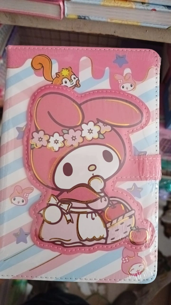 DIARY WITH CUT OUT MAGNET FLAP - A5