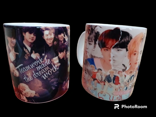 BTS FANCY COFFEE MUG 