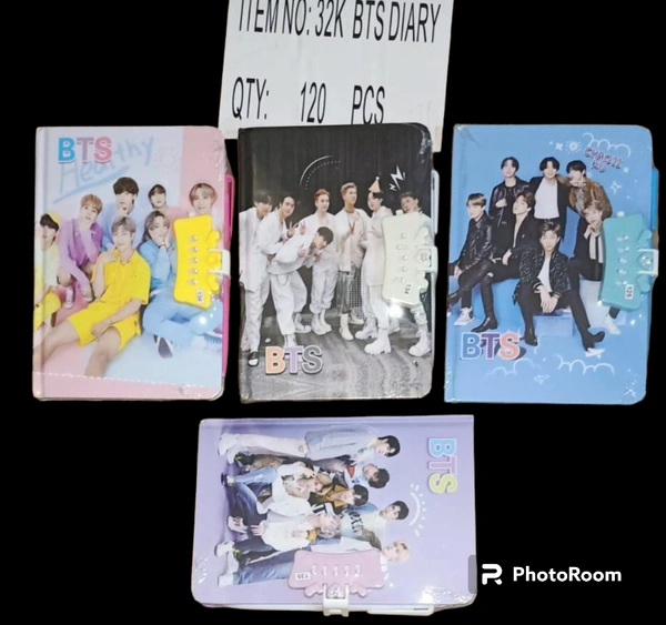 DIARY  BTS LOCK CODE