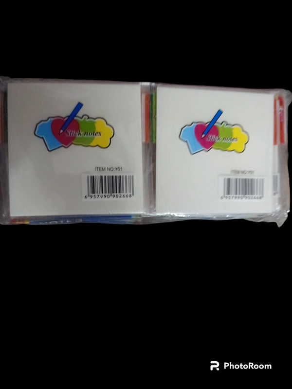 STICK NOTES 3*3 TRANSPARENT  - 3*3