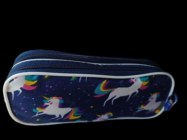 2 ZIP POUCH  UNICORN  POUCH