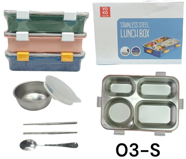 FANCY HOT & COLD LUNCH BOX TANSREANT  - BIG