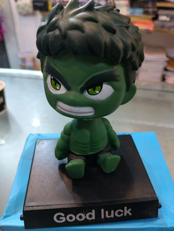 Action Figure Limited Edition Bobblehead with Mobile Holder for Car
