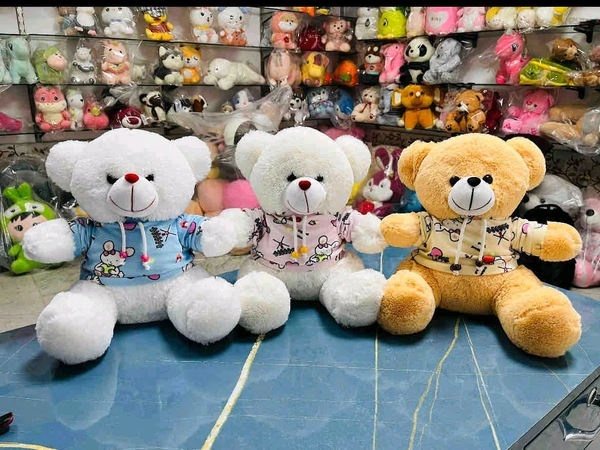 HOODIE BEAR F 35CM - 35cm