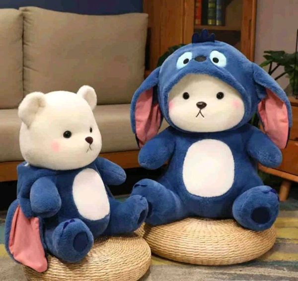 HOODIE BEAR BLUE 50CMSKU : 000870 - 50