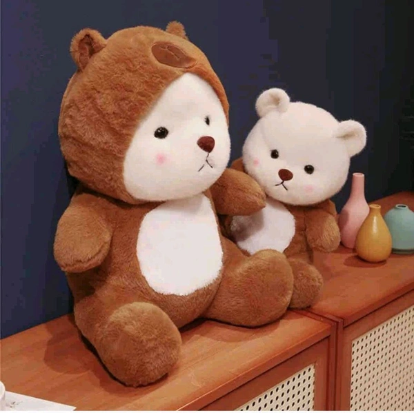 HOODIE BEAR BRAWN 50CMSKU : 000871 - 50cm