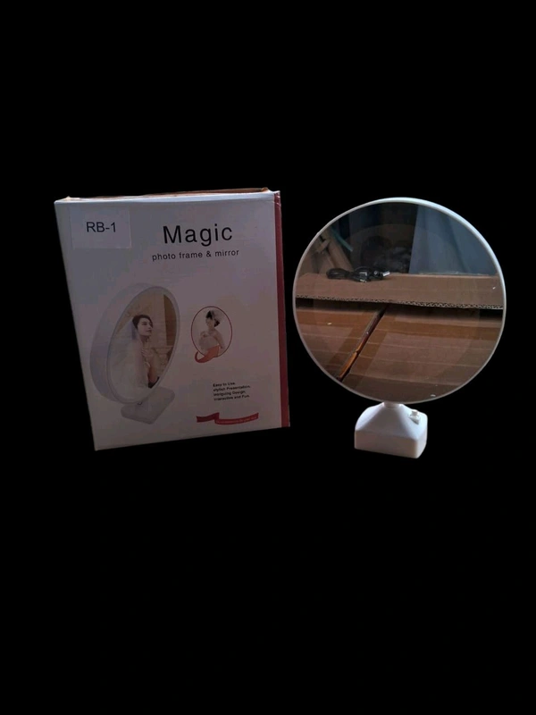 MIRROR PHOTO FRAME ROUND 