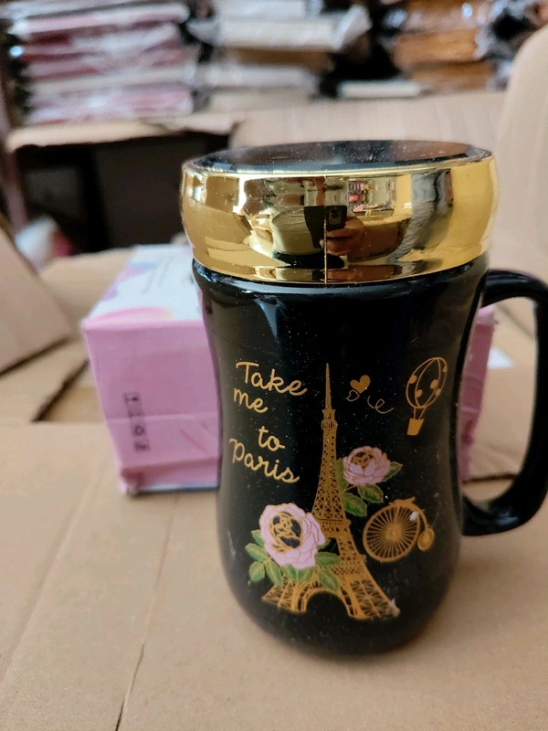 MIRROR MUG BLACK 