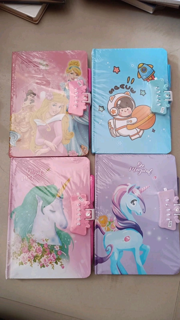 FANCY DIARY WITH LOCK