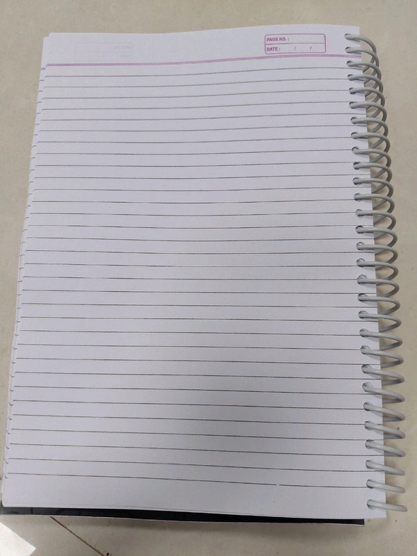 Apna Mart Spiral Register 120sell Out 70GSM Paper