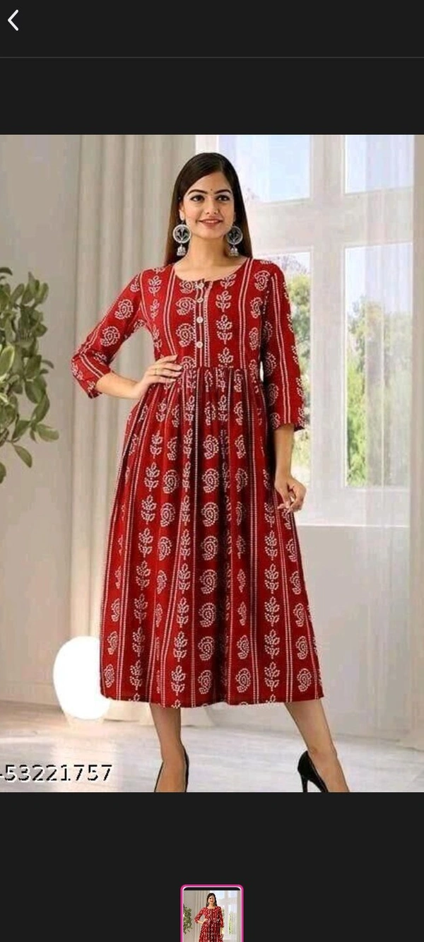 Ladies Top - red, M to XL