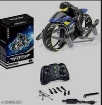 Remote Control Flying Bike Super Man - black, free