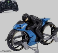 Remote Control Flying Bike Super Man - black, free