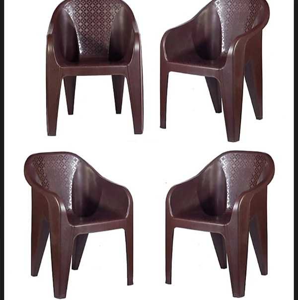 Chair Pack Of 4 - brown