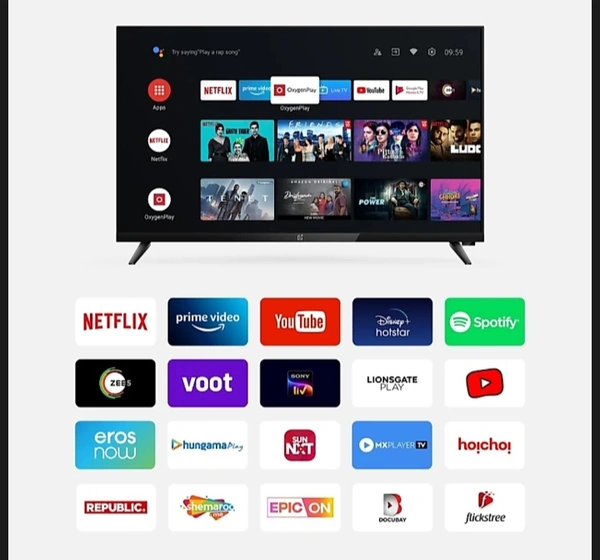 One Plus TV Y Series - 32 inch, black