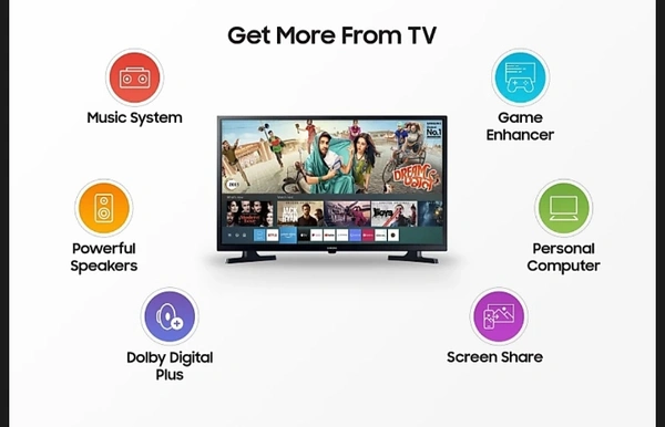 Samsung TV - black, 32 inch
