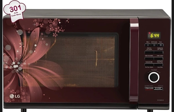 LG 32L Convection Microwave Oven - 32L, black