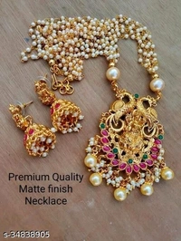 Elite Beautiful Temple Jewellery SetsBase 