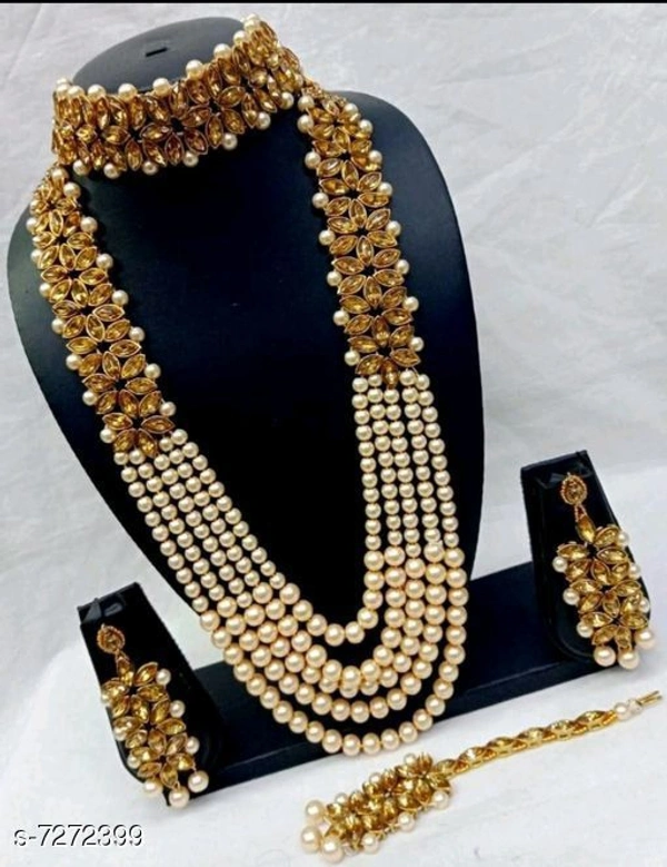 NEW COMBO SET CHOKKER WITH TIKAA EARING 