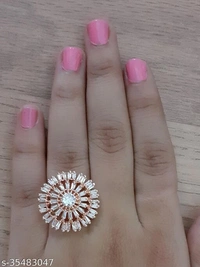 Twinkling Bejeweled Ring