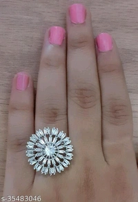 Twinkling Bejeweled Ring