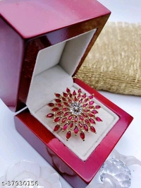 Shimmering Chunky Rings