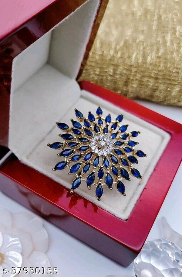Shimmering Chunky Rings