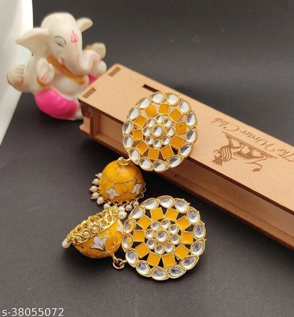 Elegant Colourful Fancywear Earrings