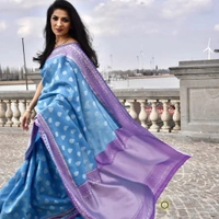 BRISA Banaras Sarees - free size