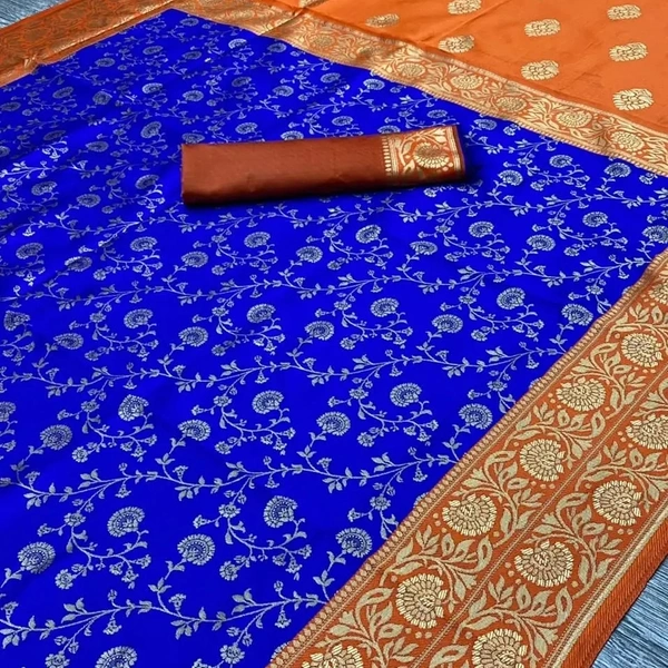 BRISA Organic Banarsa Sarees - free size