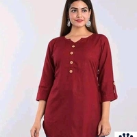 BRISA Myra Drishya Kurtis - M:Bustsize-38,sizeLength-25; L:B•S:40,S•L:25;  XL:B•S:43,S•L-25; XXL:B•L:44,S•L-25