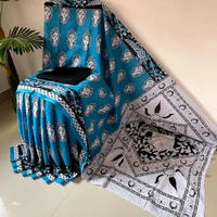 BRISA Bagru Print Sarees