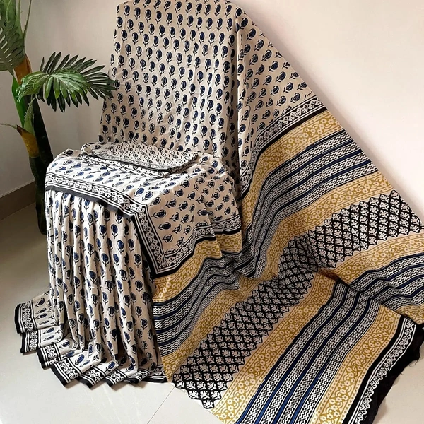 BRISA Bagru Print Sarees