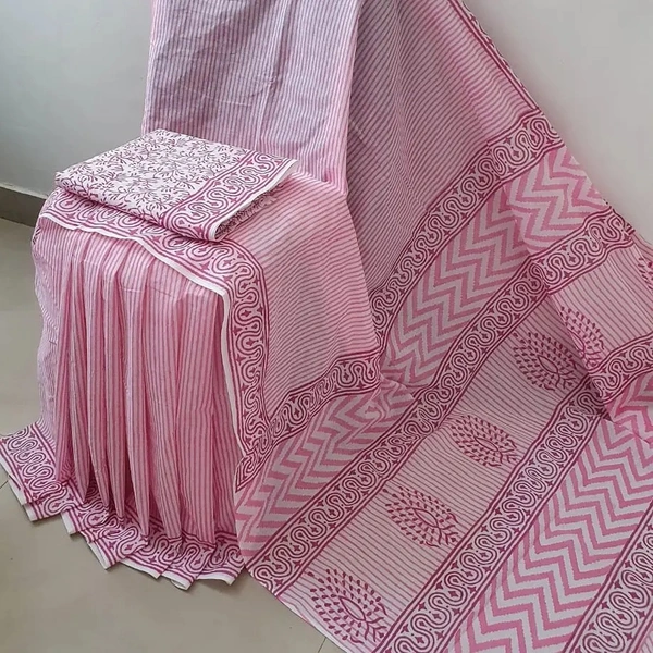 BRISA Bagru Hand Printed Sareees