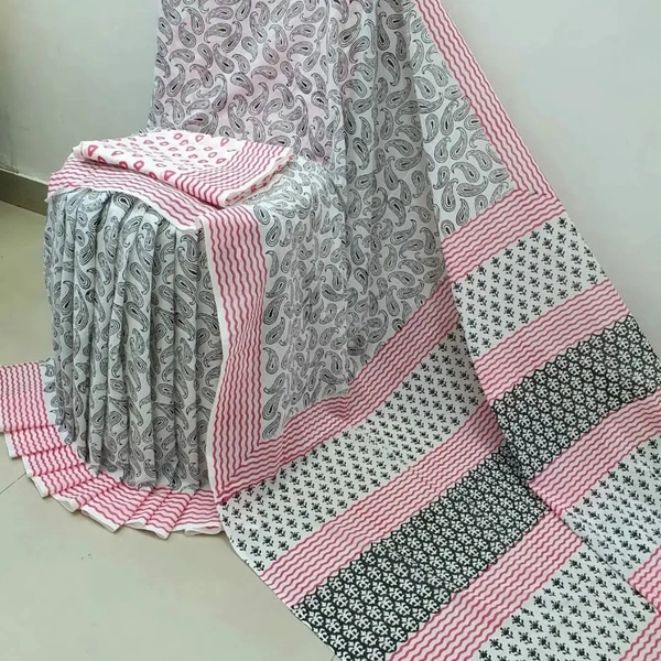 BRISA Bagru Hand Printed Sareees
