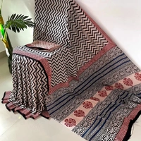 BRISA Bagru Hand Printed Sareees