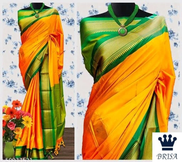BRISA Alluring Sarees - freesize:sarelength-5.3m;blouselength:0.8m