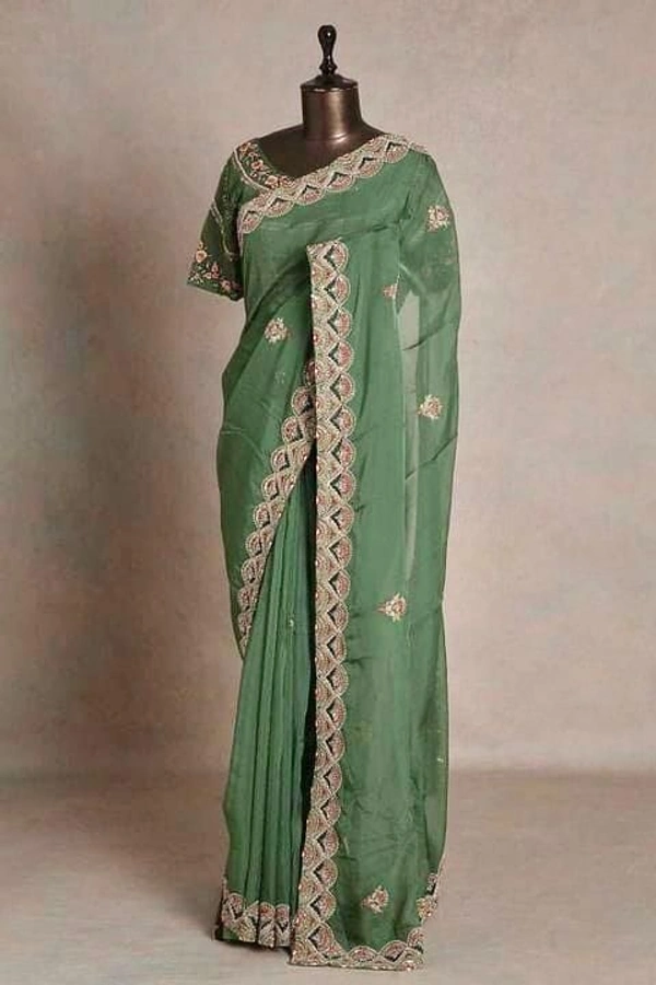 BRISA  Vichitra Silk Casual And Party Wear Sarees