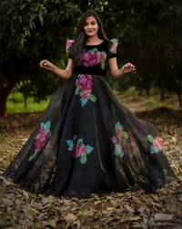 BRISA Organza Frocks - M:38;L:40;XL:42;XXL:44