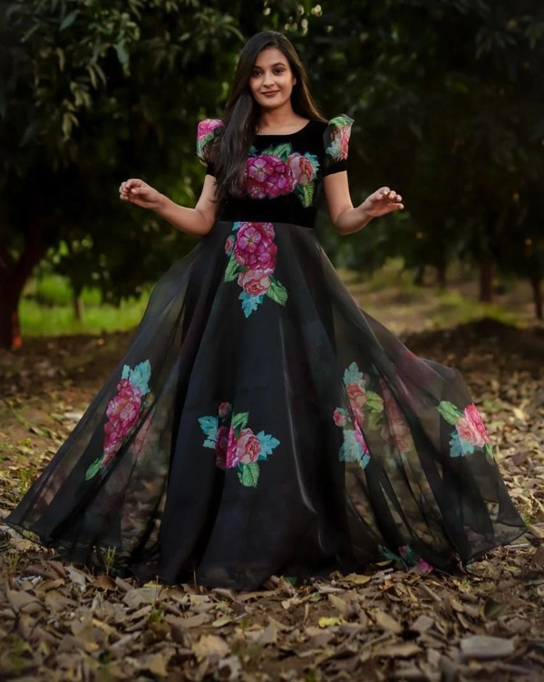 BRISA Organza Frocks - M:38;L:40;XL:42;XXL:44