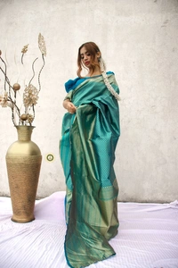 BRISA Women's Banarasi Sarees