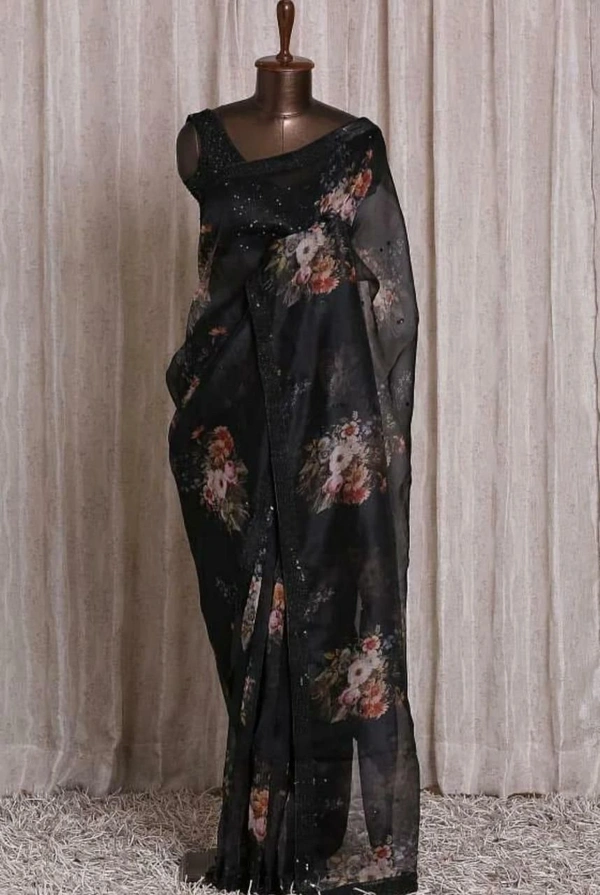 BRISA Organza Sarees