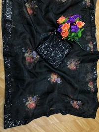 BRISA Organza Sarees