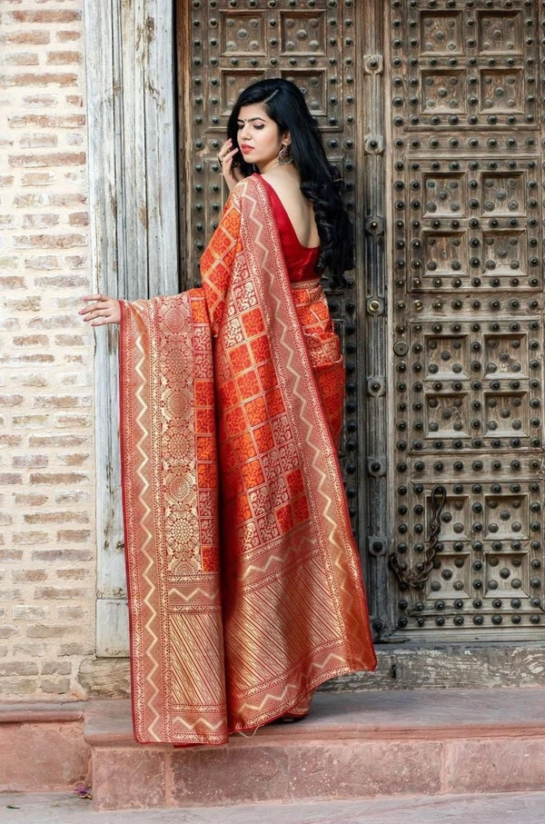 BRISA Lichi Silk Women's Sarees
