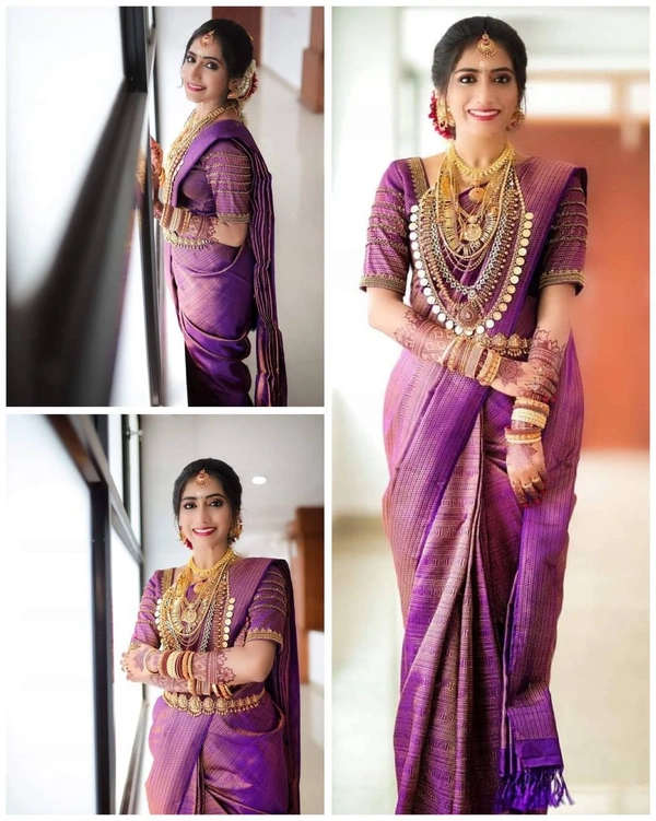 BRISA New Lichi Soft Silk Sarees